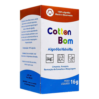 ALGODÃO CAIXINHA COTTON BOM PRIME COM 16G