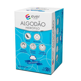 Algodão Hidrófilo Ever Care 50G