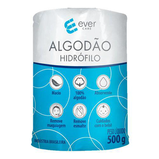 Algodão Hidrófilo Sanfarma Ever Care 500G