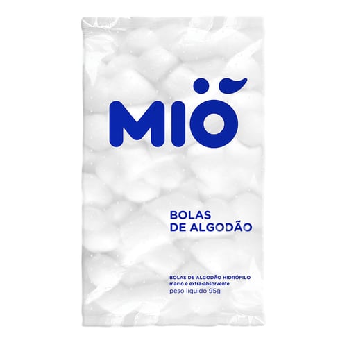 Imagem do produto Algodão Mió Bola Hidrófilo 95G
