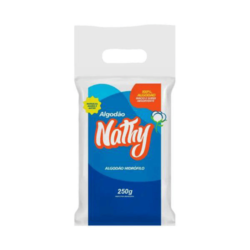 Algodão Nathy Em Rolo 250G