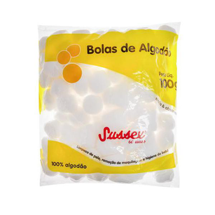 Algodao Sussex 100G Bolas Branco