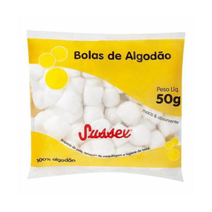Imagem do produto Algodão Sussex Bolas Brancas 50G
