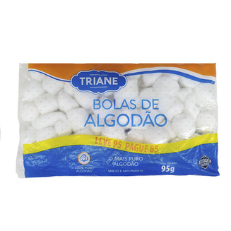 Algodão Triane Bola Branca 50G