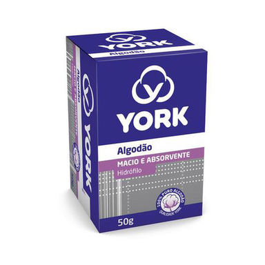 Algodao York Caixa 50G