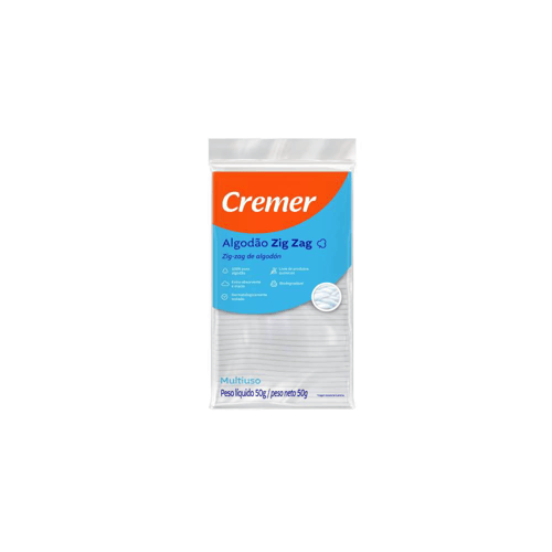 Imagem do produto Algodão Zig Zag Cremer Zip Lock 50G Panvel Farmácias