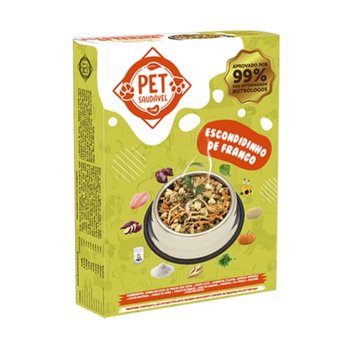 Imagem do produto Alimento Natural Pet Saudável Escondidinho De Frango 600G