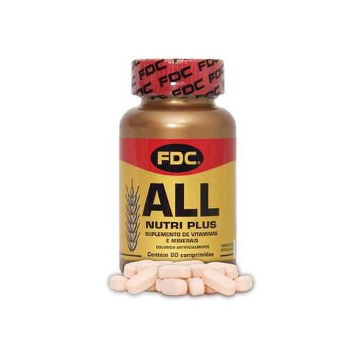 Imagem do produto All Nutri Plus Fdc 80 Comprimidos