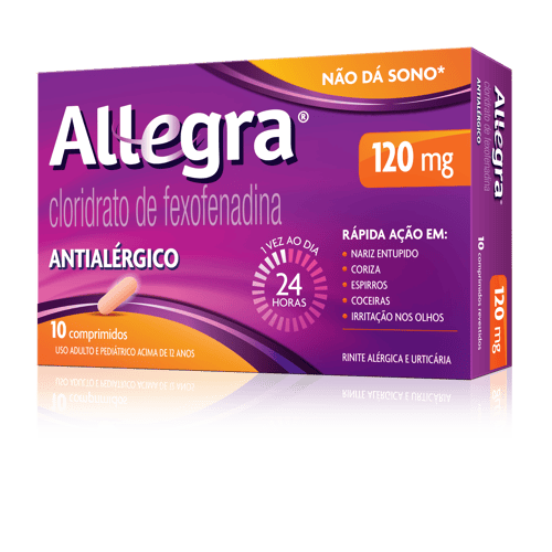 Allegra - 120Mg 10 Comprimidos