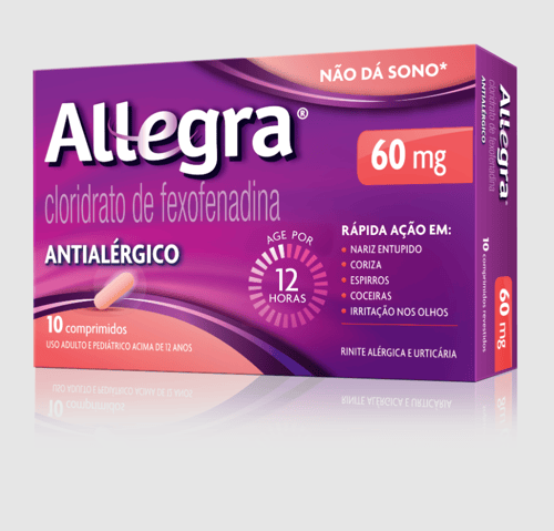 Allegra - 60Mg 10 Comprimidos