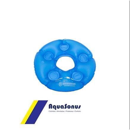 Almofada De Gel Redonda Com Orificio Aquasonus Almofada De Gel Redonda Com Orificio Aqua Sonus