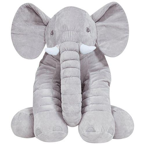 Imagem do produto Almofada Elefante Gigante De Pelúcia Cinza 3+ Buba