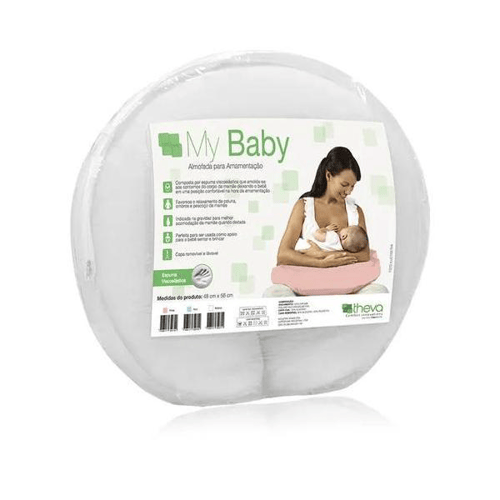 Imagem do produto Almofada Para Amamentação My Baby Branca Copespuma