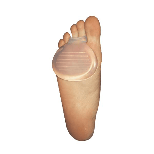 Almofada Plantar De Silicone Ortho Pauher Com Anel 2 Dedos Par