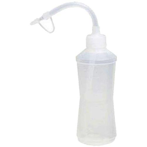 Almotolia Plástica Transparente Bico Curvo 250 Ml Gg Industria