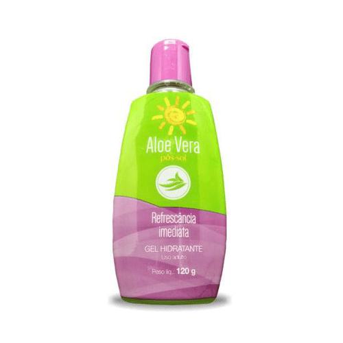 Imagem do produto Aloe Vera Pos Sol Gel Hidratante Com 120G