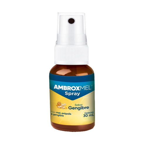 Imagem do produto Ambroxmel Sabor Gengibre Com Mel, Própolis E Spray 30Ml