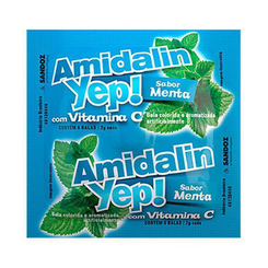 AMIDALIN YEP COM 5 PASTILHAS MENTA