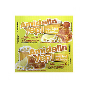 Imagem do produto Amidalin Yep Sabor Mel Limão 5Un