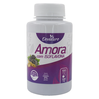 Imagem do produto Amora Com Isoflavona 100 Cápsulas Denature