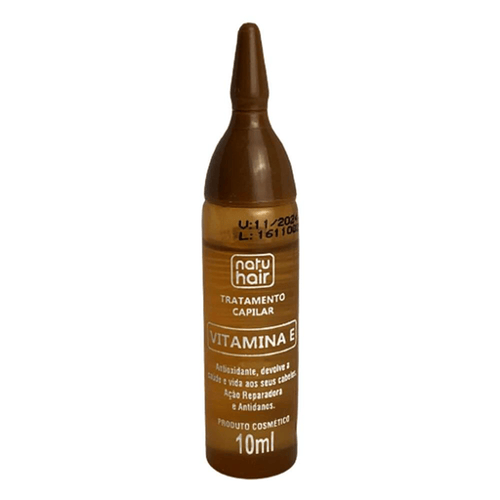 NatuHair Vitamina E - Tratamento Capilar 10ml