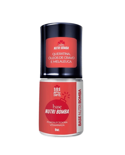 Imagem do produto Amusant Base Nutribomba Fortalecedora Vitaminada: Queratina, Óleo De Cravo E Melaleuca 9Ml