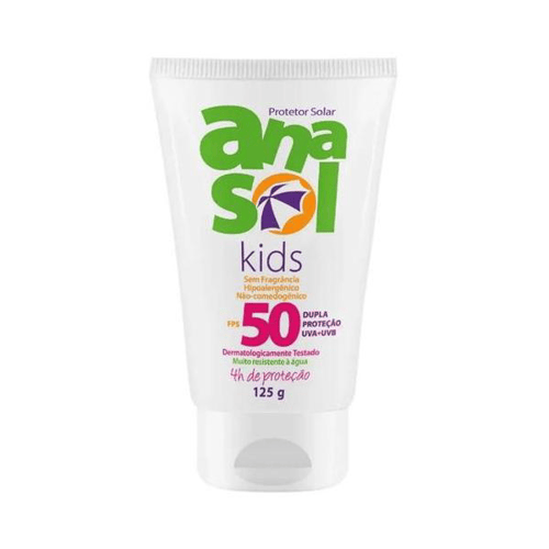 Imagem do produto Anasol Protetor Solar Kids Fps 50 125 Gramas
