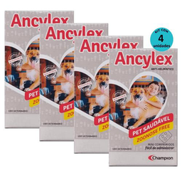 Imagem do produto Ancylex P/ Cães C/ 4 Comprimidos Kit C/ 4 Unid. Champion Animal Health