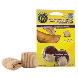 Anel Digital De Malha Ortho Pauher Com Almofada Gel P Sg 301