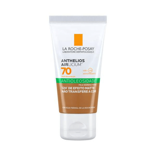 Imagem do produto Protetor Solar Facial Antioleosidade La Roche-Posay Anthelios Airlicium Morena Mais Fps70 40G