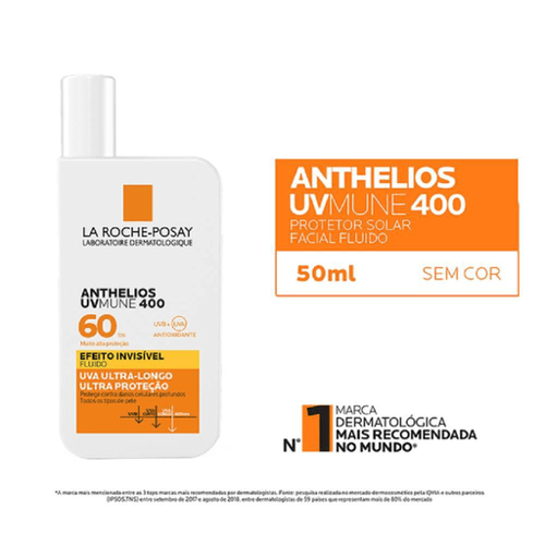 Imagem do produto Protetor Solar La Roche Posay Anthelios Uv Mune 400 Fps60 50Ml