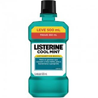 Anti - Séptico Bucal Listerine Cool Mint 500Ml