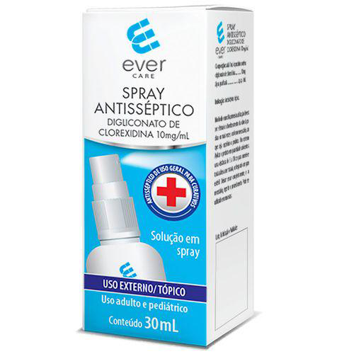 Antissãptico Ever Care Spray 30Ml