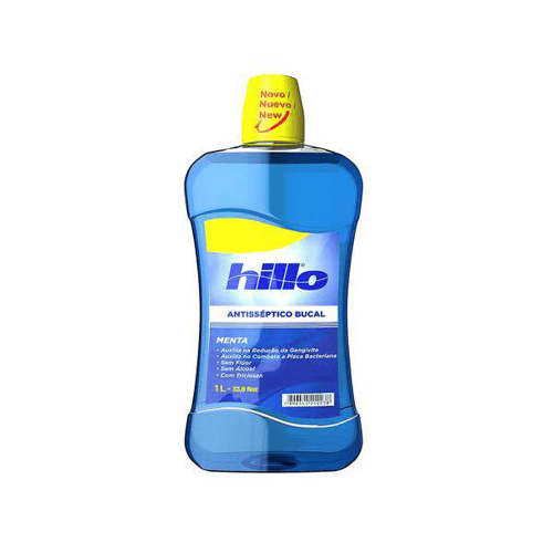 Imagem do produto Antisséptico Bucal Hillo Menta 1 Litro Antisséptico Bocal Hillo Menta 1 Litro