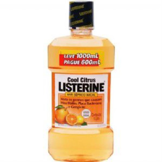 Antisséptico - Bucal Listerine Cool Citrus 1L