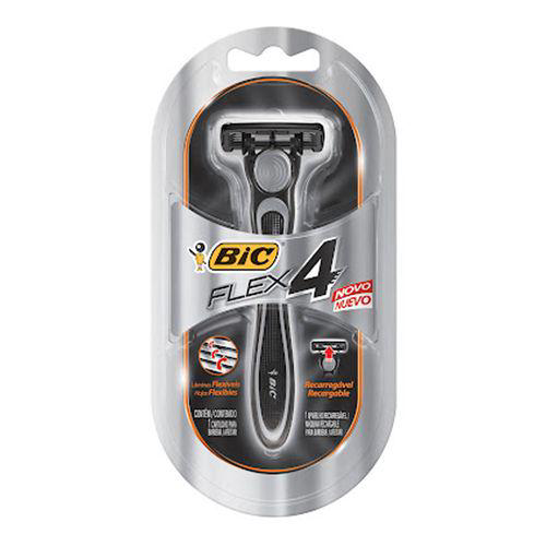 Imagem do produto Aparelho - Bic Flex 4 Prata