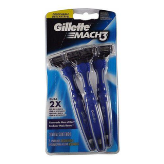 Imagem do produto Aparelho De Barba Mach3 Regular Com 3 Unidades