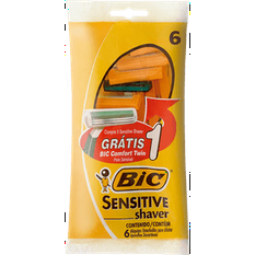 Aparelho De Barbear Bic Sensitive Shaver Com 5 Gratis 1 Bic Confort