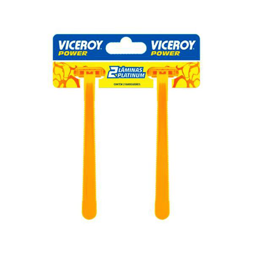 Imagem do produto Aparelho De Barbear Viceroy Power Bull Descartável Com 2 Unidades