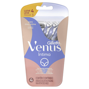 Imagem do produto Aparelho De Depilar Descartável Gillette Venus Íntima 4 Unidades 4 Unidades