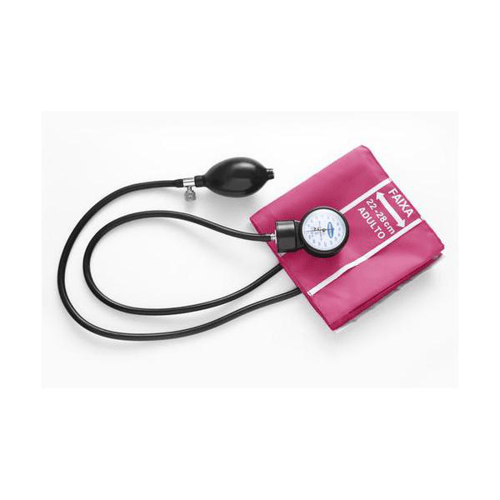 Aparelho De Pressão Aneroide Rosa Medicate Adulto