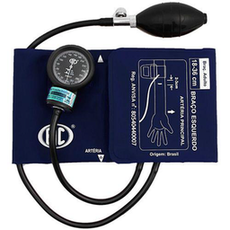 Imagem do produto Aparelho De Pressão Bic Ap0859 Nylon/Velcro Azul