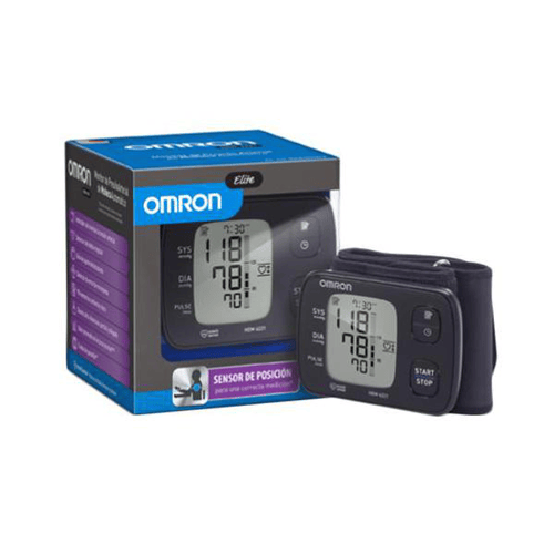 Imagem do produto Aparelho De Pressão Omron Automático Pulso Elite Hem 6221 Com 1 Unidade