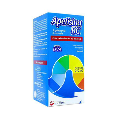 Apetisina Bc Sabor Uva Globo 240Ml