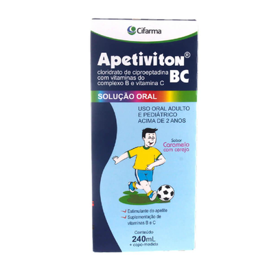 Imagem do produto Apetiviton - Bc Xarope E Copo Medida 240Ml