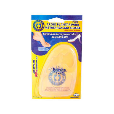 Imagem do produto Apoio Plantar De Silicone Ortho Pauher Para Metatarsalgia Par