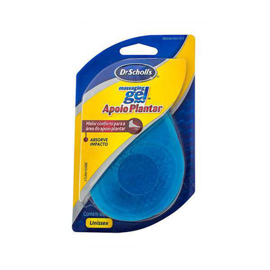 Imagem do produto Apoio Plantar Dr. Scholl's Massaging Gel Unissex Com 1 Par