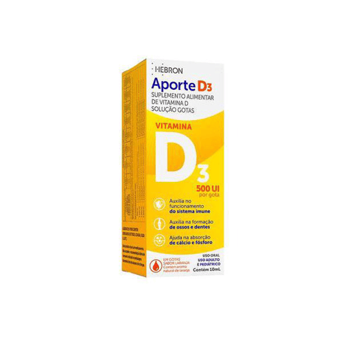 Imagem do produto Aporte D3 500Ui Solução Oral 10Ml