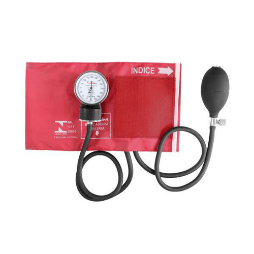 App Esfigmo Velcro S Esteto Gtech Adulto Vermelho