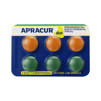 Apracur Duo 6 Comprimidos